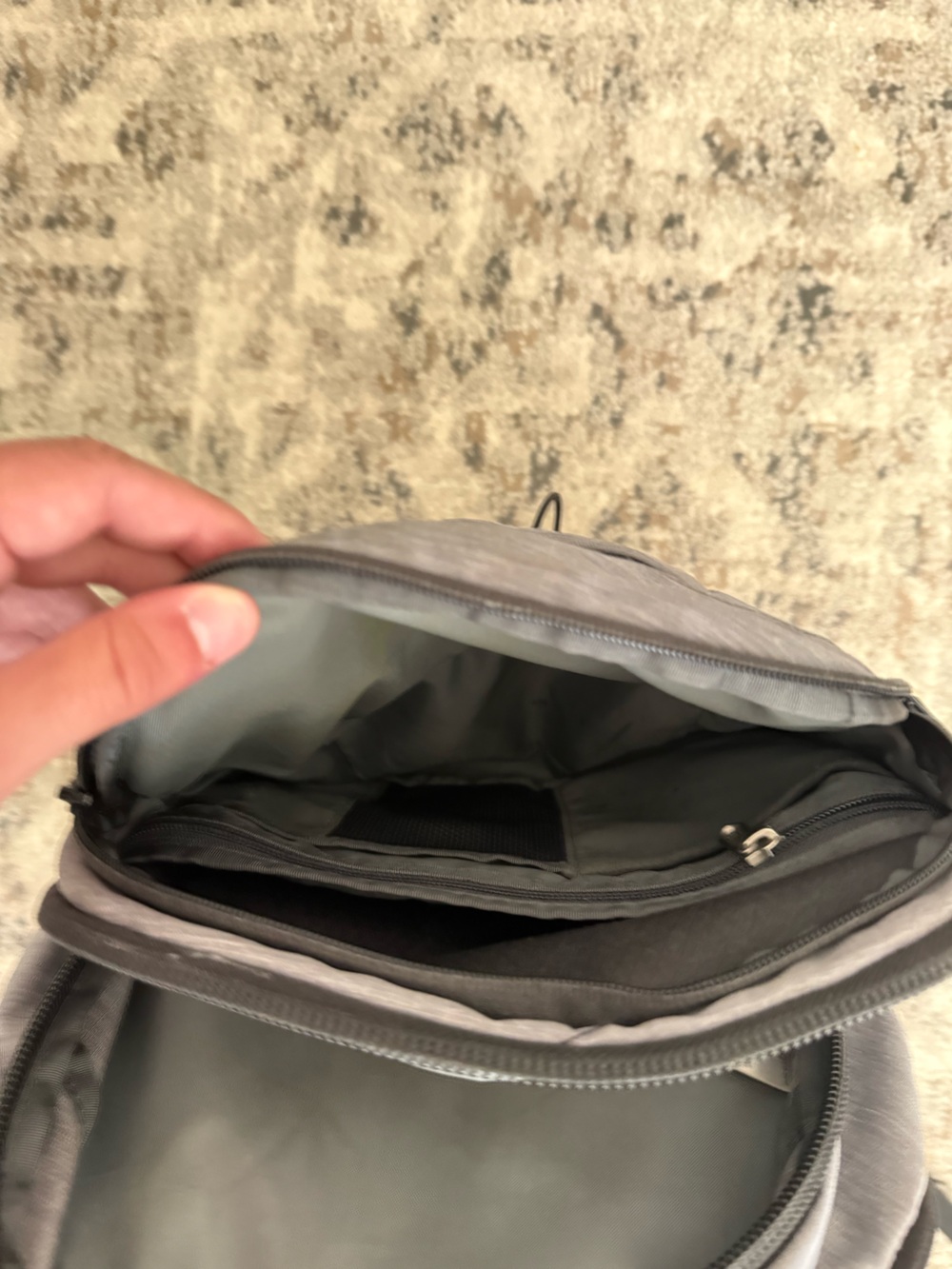 The North Face Grey and Black Borealis Backpack - Picture 5 of 7